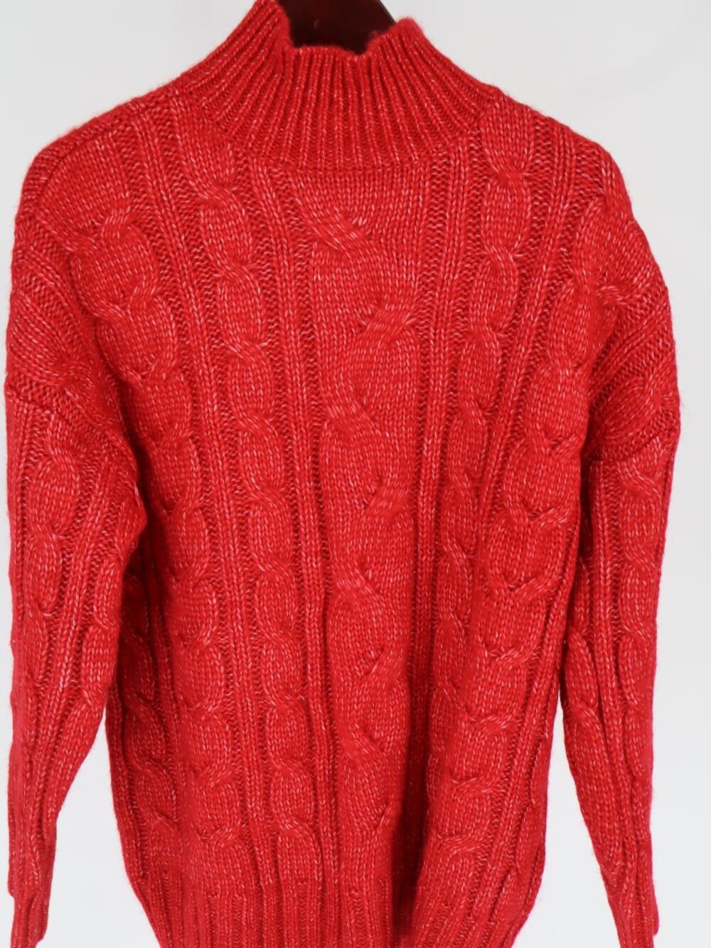 American Eagle mock neck sweater Cable knit Size Small